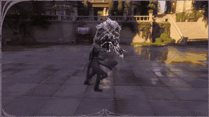An enemy left in a Weakened State after an Execution in Silver Palace
