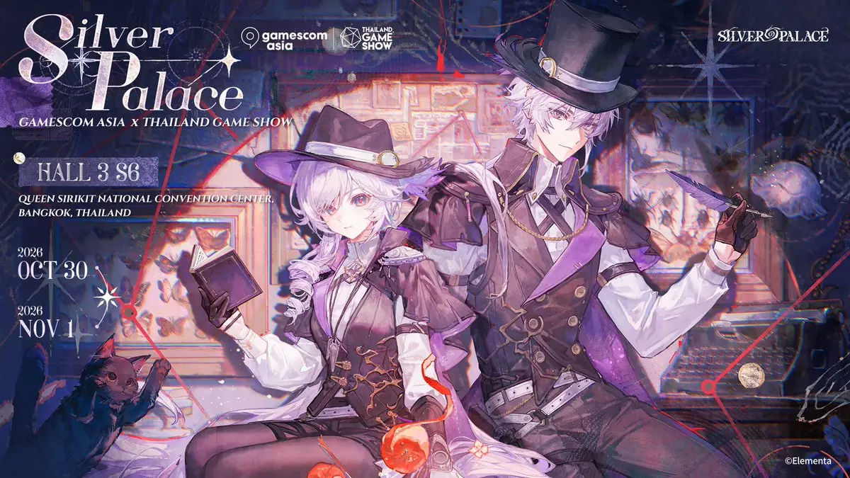 Silver Palace at gamescom asia 2026: Bangkok booth and dates
