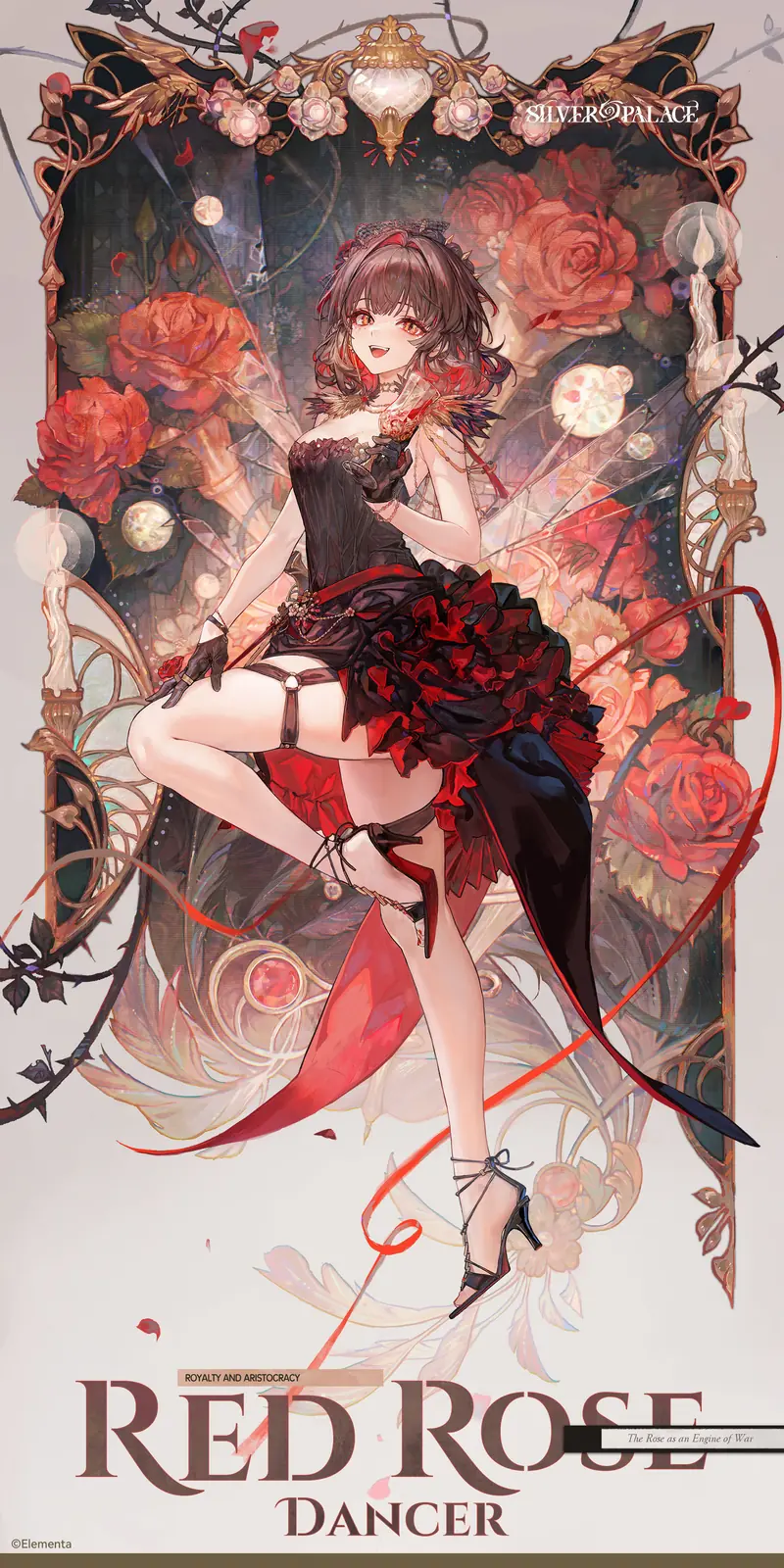 Red Rose (Dancer) — Silver Palace Character Title Page