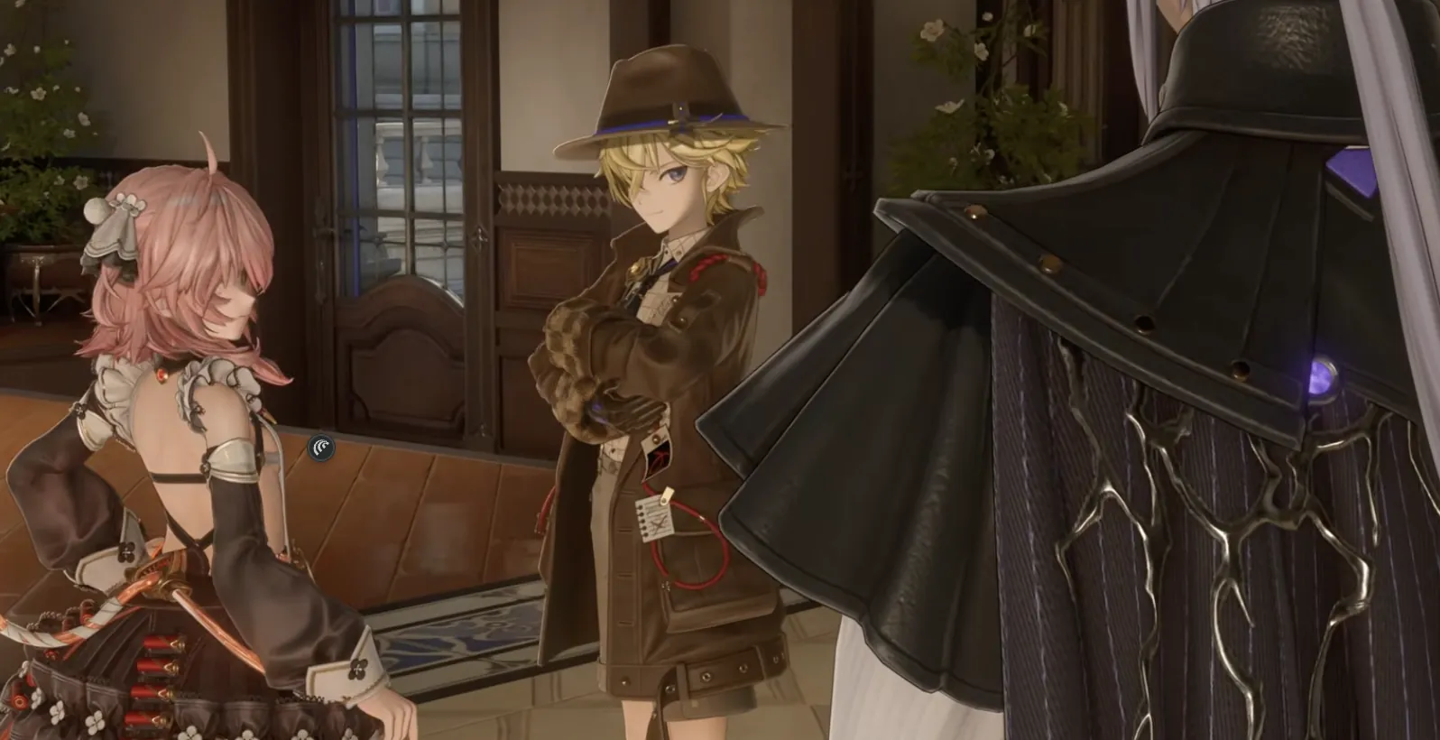 Silver Palace's Alf appointing herself the office guardian, the character interlude that opens her showcase