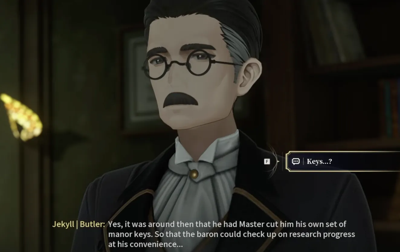 Jekyll, the butler who ran the thinned-out Williams estate in Silver Palace