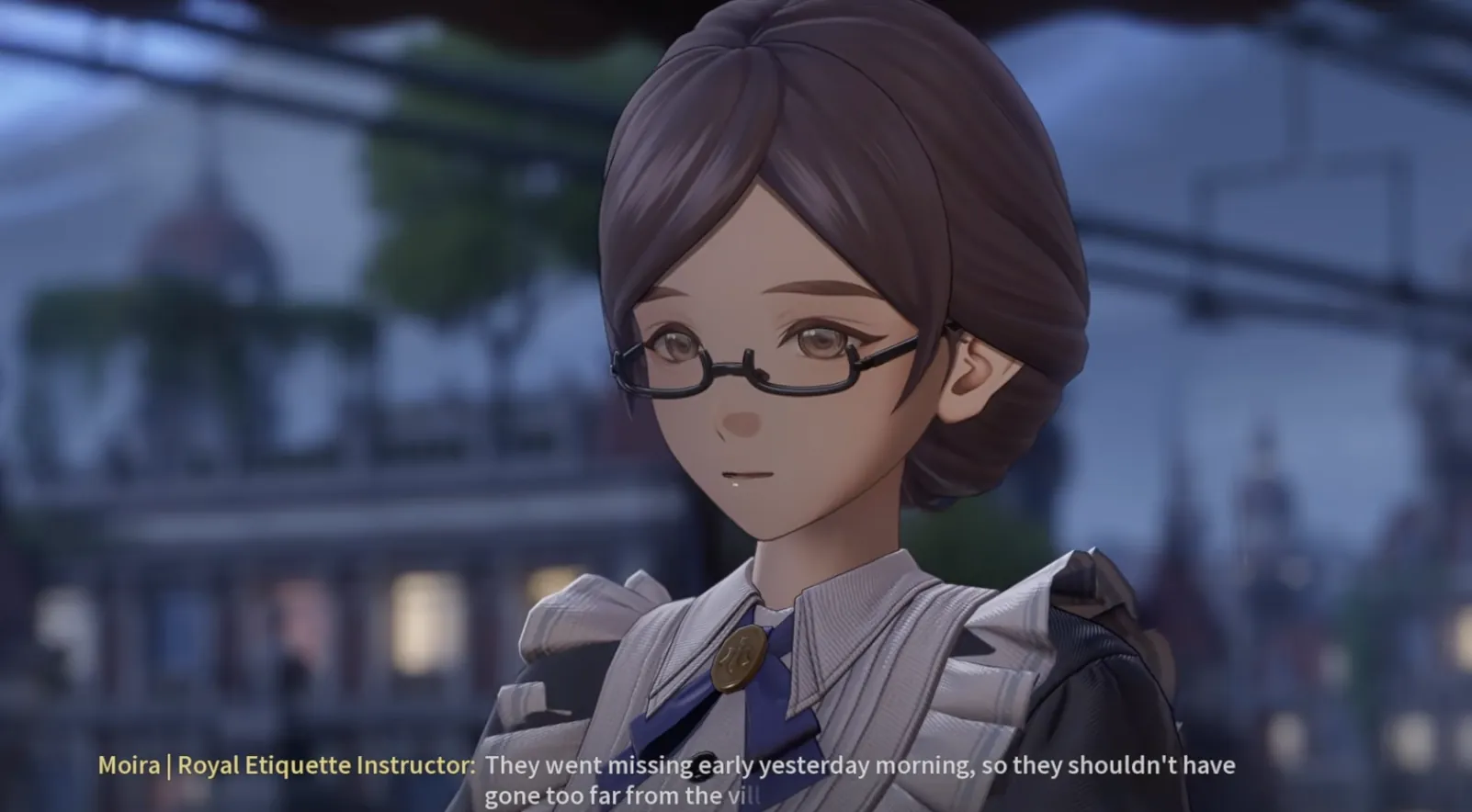Moira, Cynthia II's governess in Silver Palace