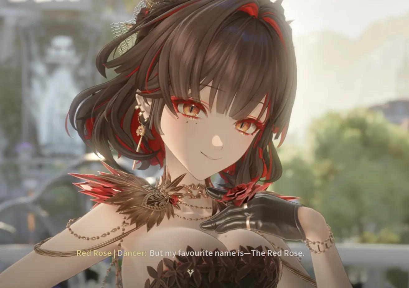 The Red Rose at the Midsummer Night's Ballroom in Silver Palace