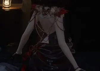 Ashley as a blood-soaked girl on a rainy Bridgehead night in Silver Palace