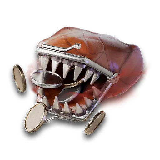 Silver Palace card art for the Common Memento Maw of Greed