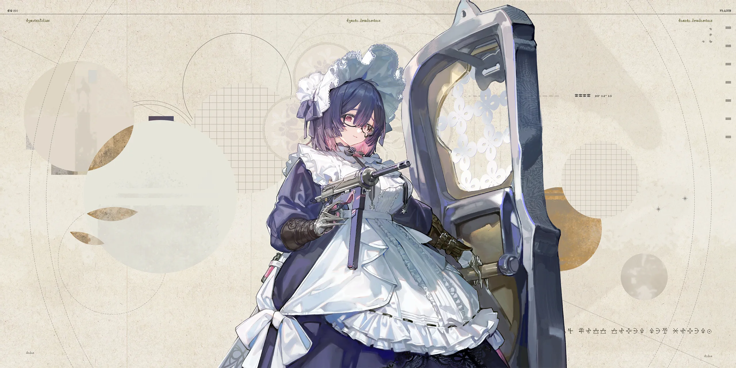 Full splash artwork for The Protection Mystery