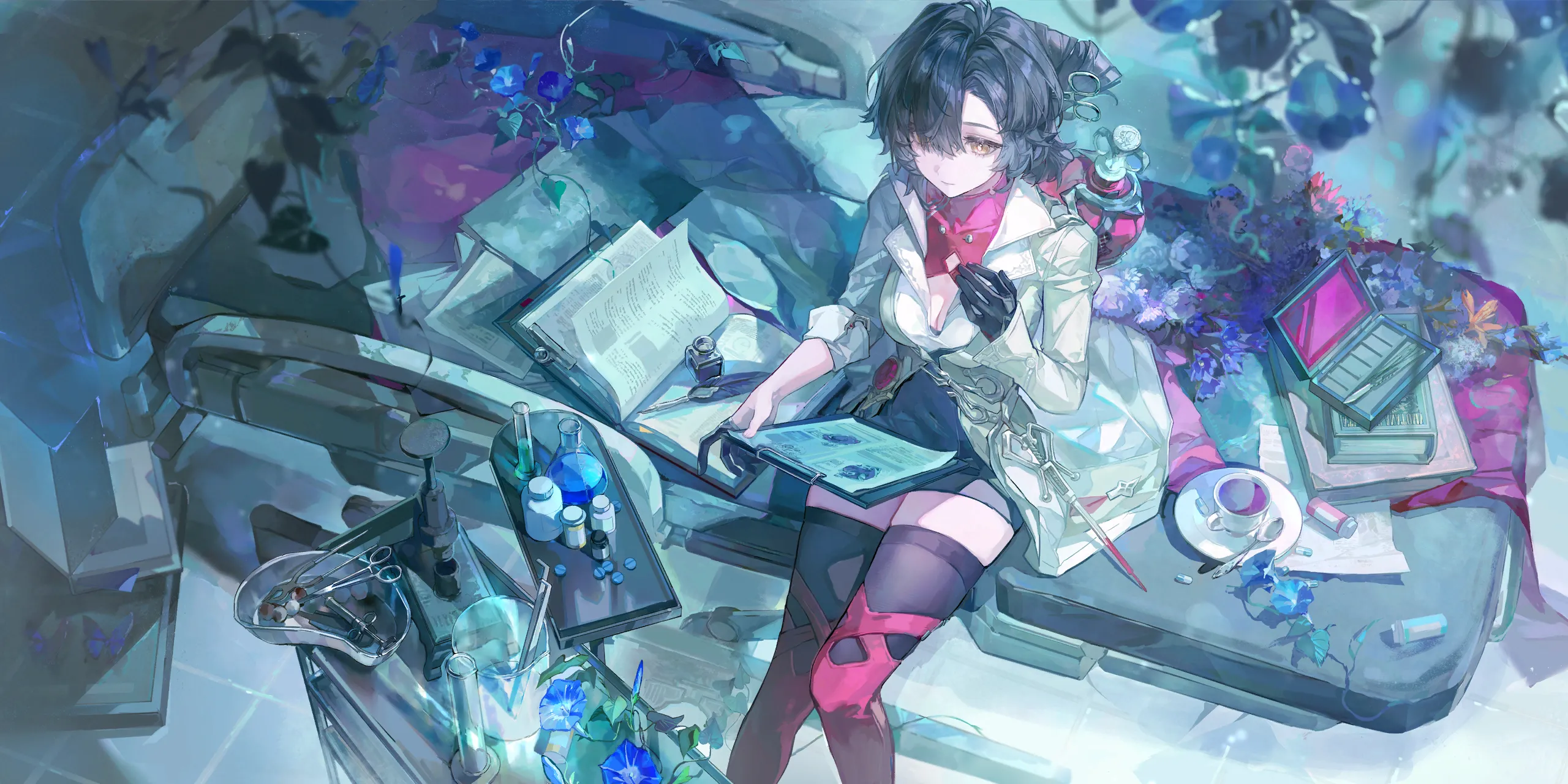 Full splash artwork for The Heart Rate Mystery