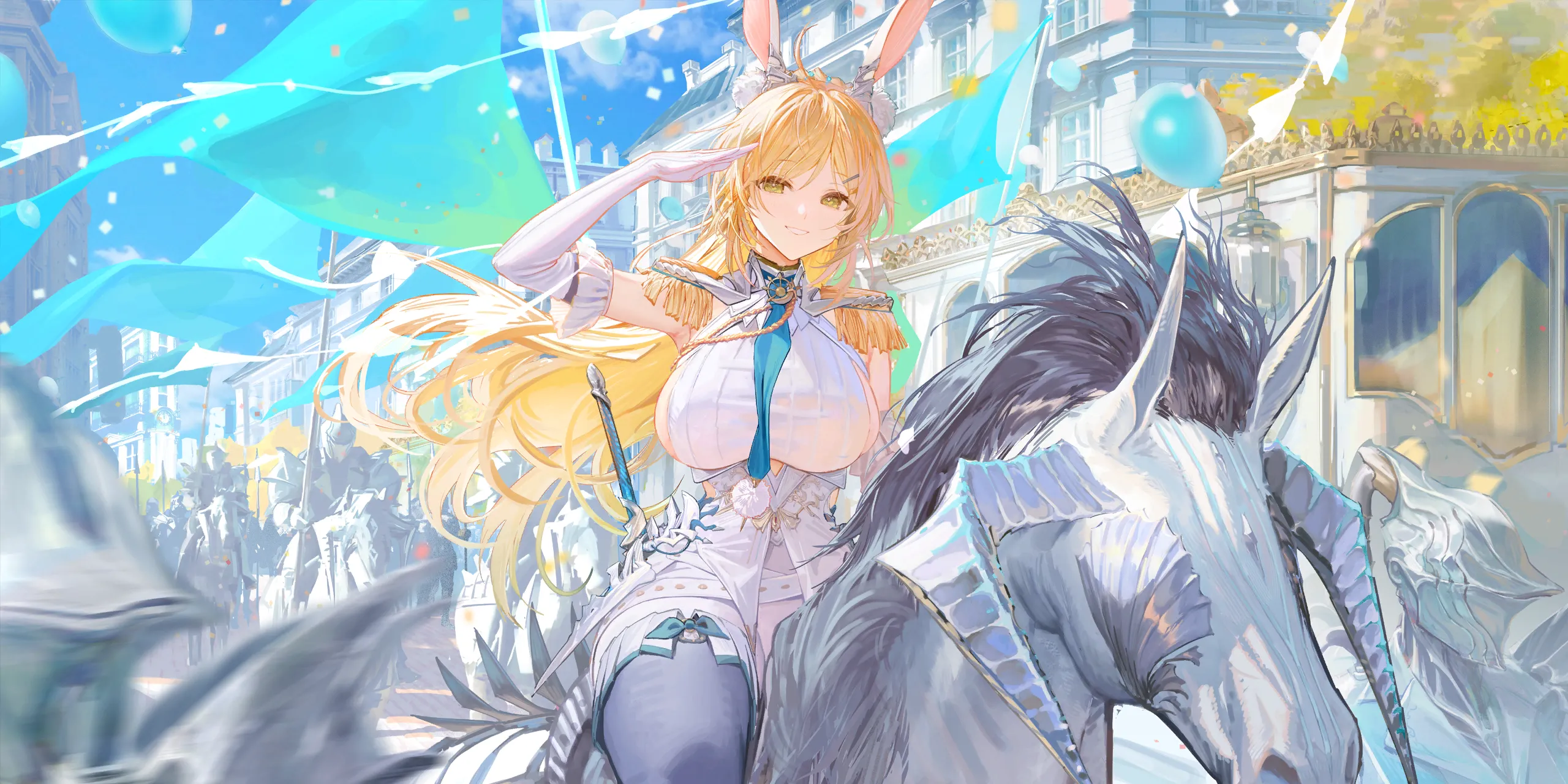 Full splash artwork for The Chivalry Mystery