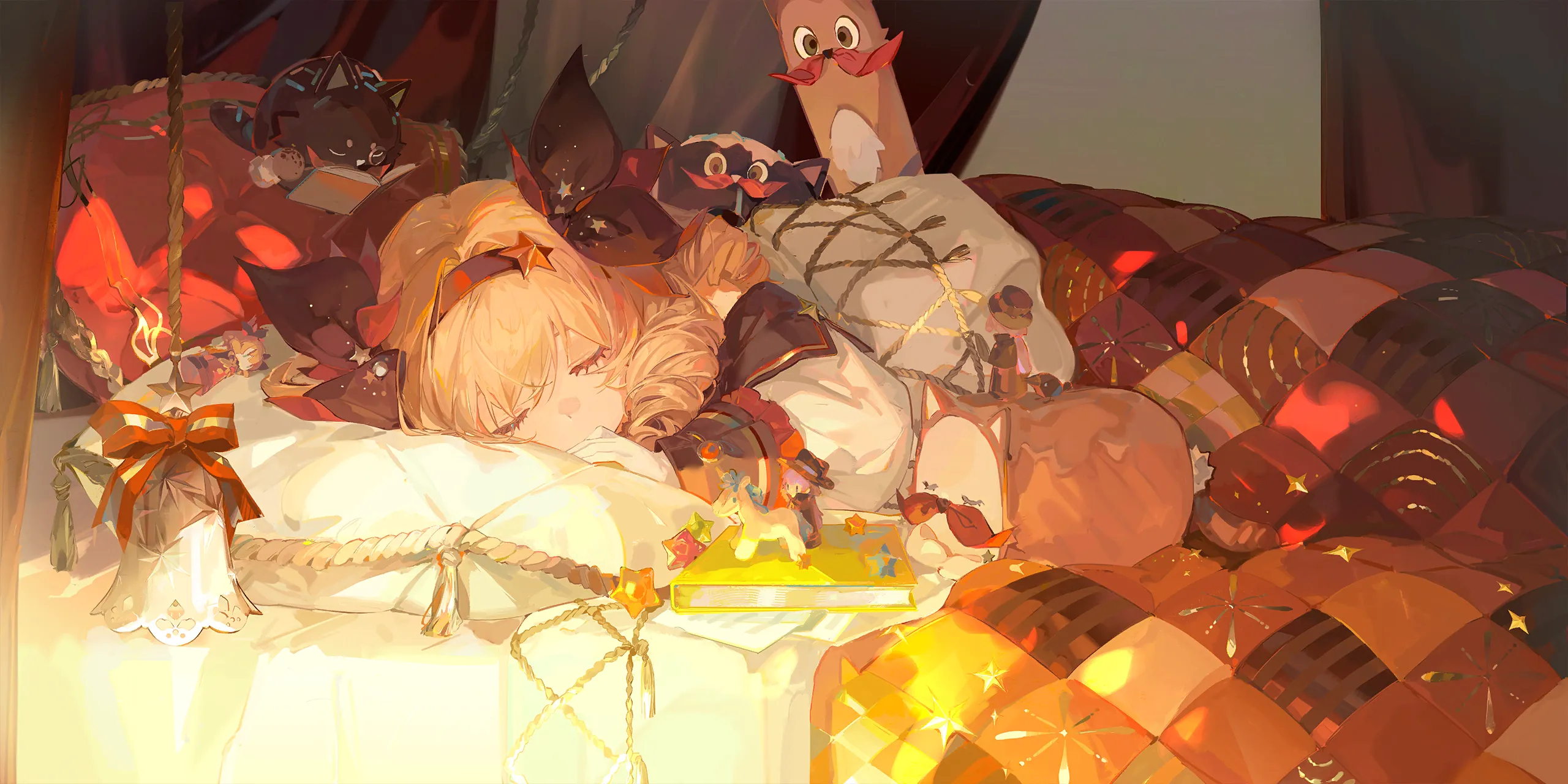 Full splash artwork for The Daydream Mystery