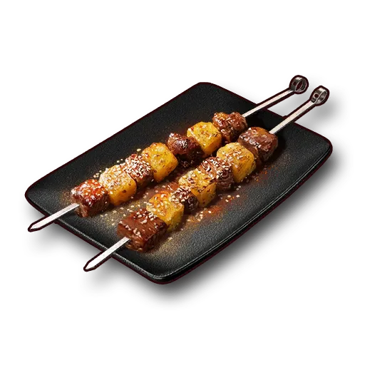 Beef & Pineapple Skewers