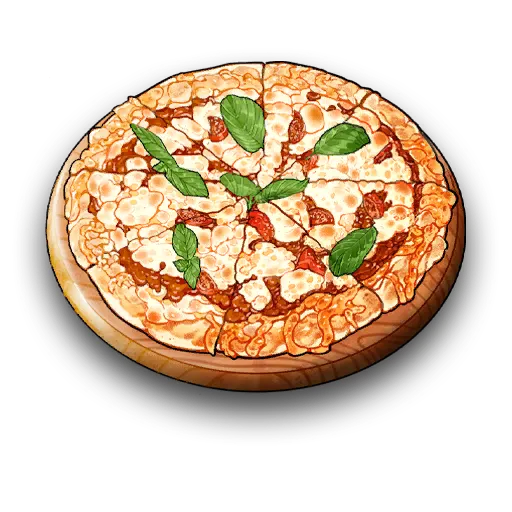 Tomato Pizza, whole, from Jon's Pizza
