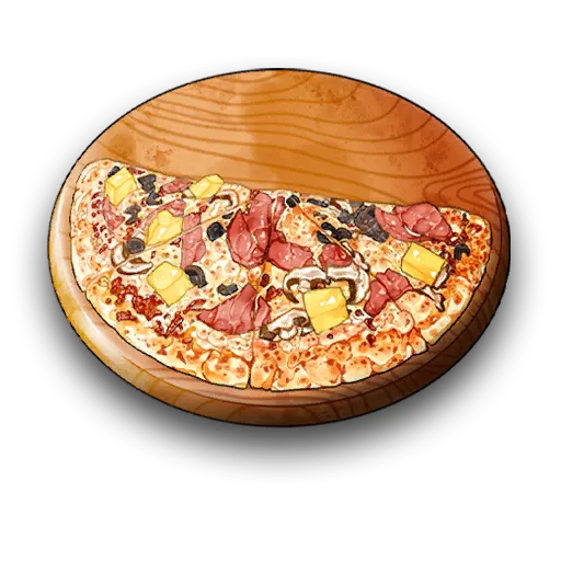 Sweet & Salty Pizza (Half)