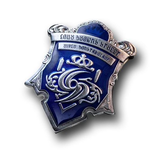 Old Police Badge quest item icon in Silver Palace