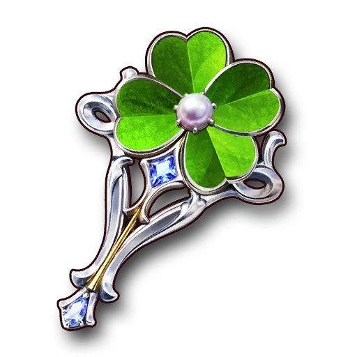 Four-Leaf Clover Brooch quest item icon in Silver Palace